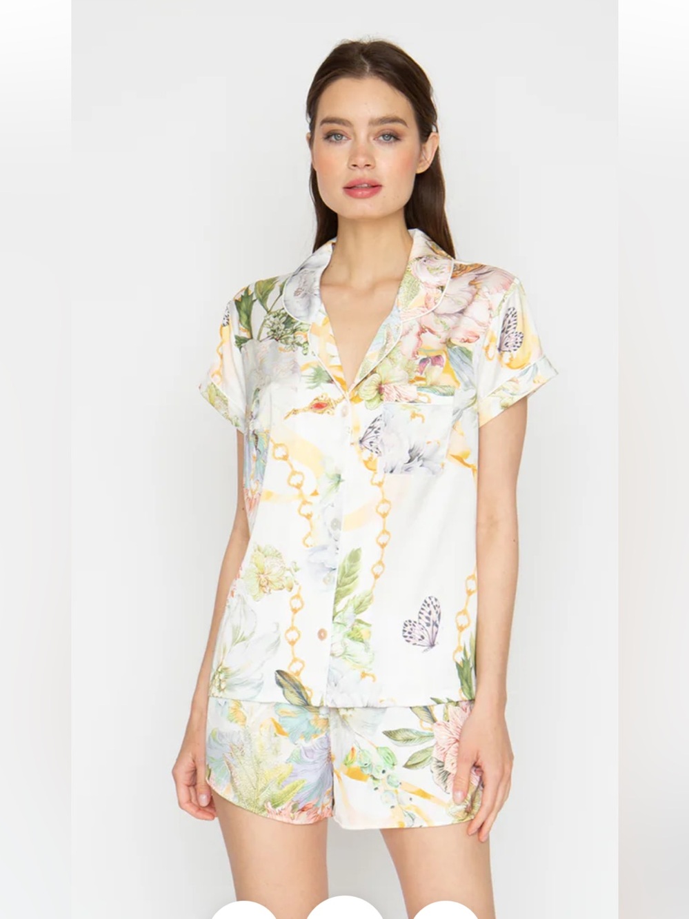 Wrap Up By VP La Boheme
PJ Set Short-Sleeve Satin new with tags medium